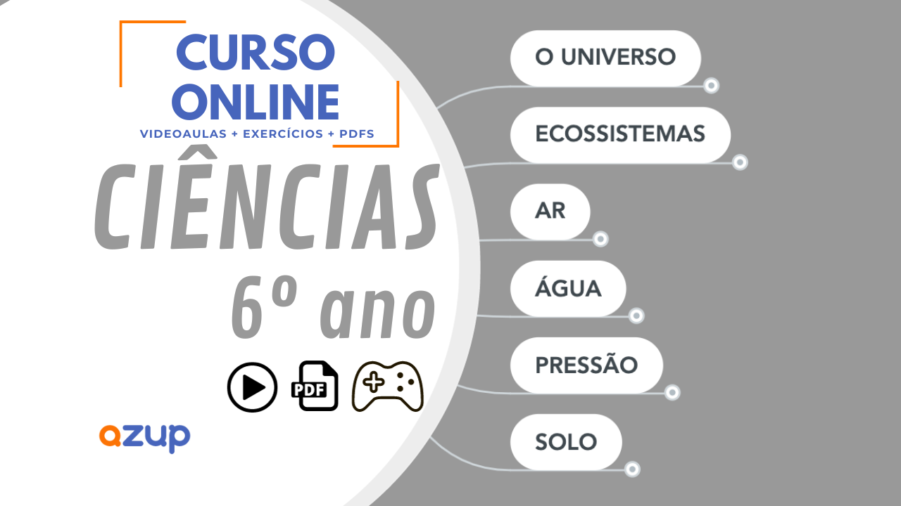 Curso online Ciências 6º Ano