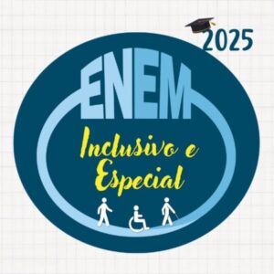 Logotipo do grupo Enem Inclusivo e Especial 2025